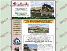 Tablet Screenshot of buffalocamping.com